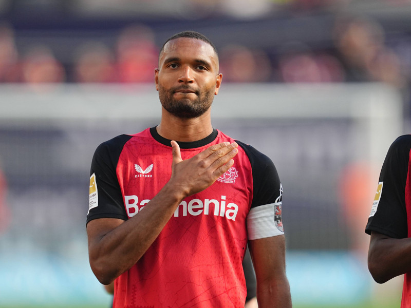 Jonathan Tah, con la camiseta del Bayer Leverkusen