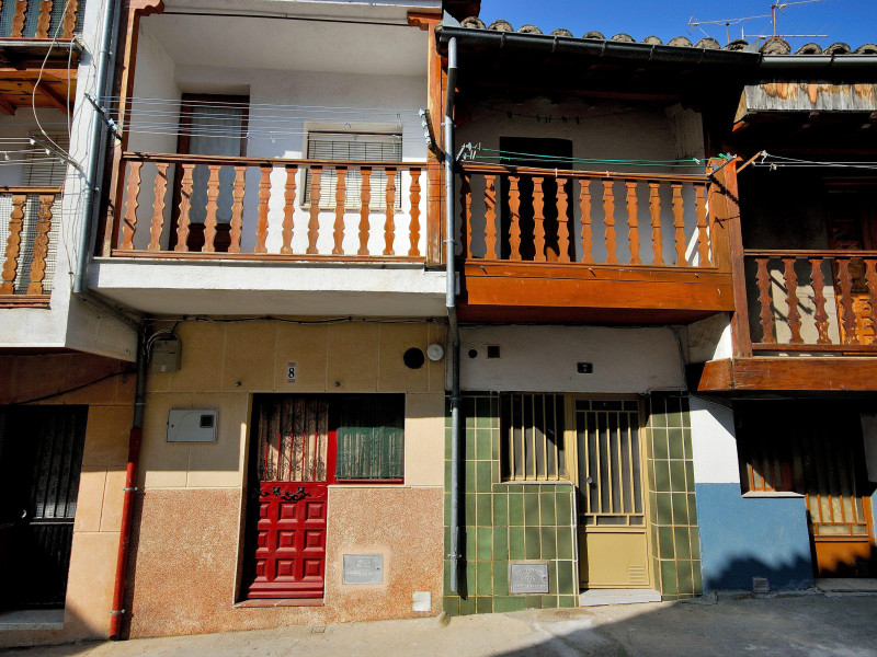 Fachadas de Candeleda, Ávila