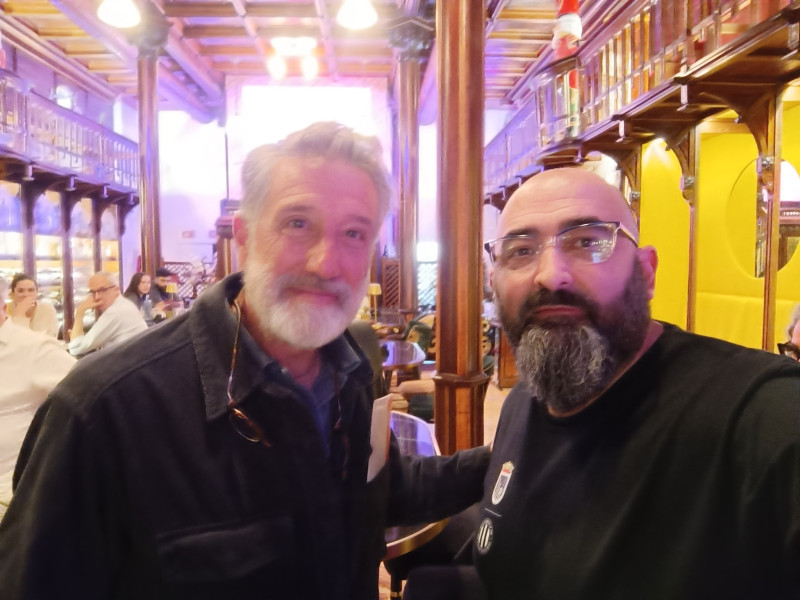 Emilio Aragón con Blas Monge