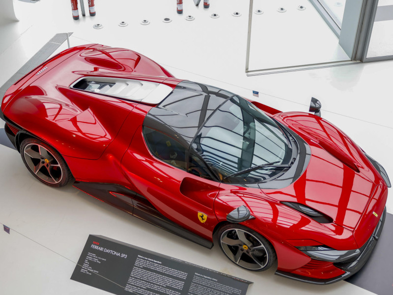 El museo Mobility City alberga la muestra 'Pasión y leyenda', con una selección única de los Ferrari más importantes de ayer y hoy