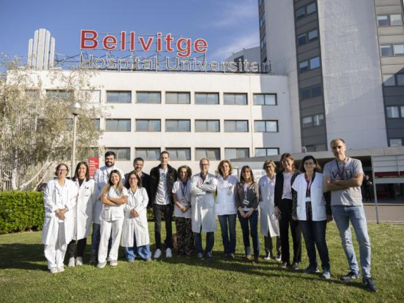 Equipo del Hospital de Bellvitge, en Barcelona - Hospital de Bellvitge