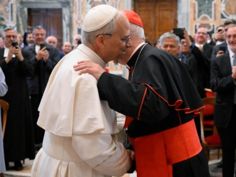 El Papa en audiencia con los Hermanos de las Escuelas Cristianas