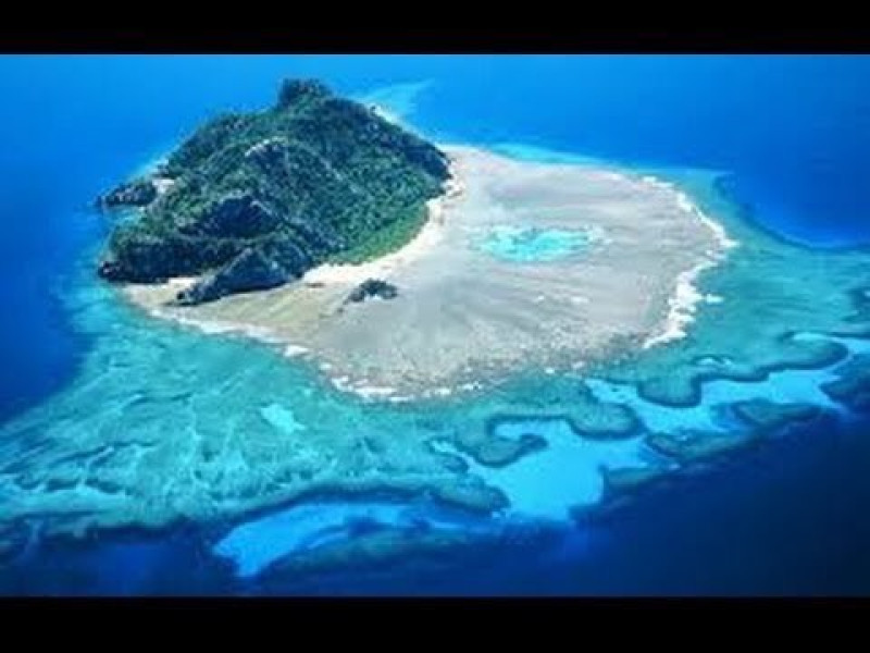 La isla de Guedes, en Oceanía