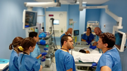 Imagen de la campaña de Osakidetza que trata de atraer talento MIR