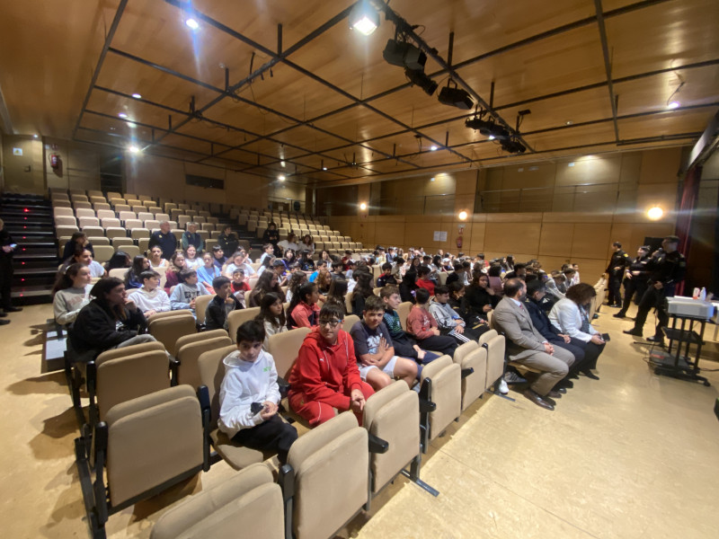 Auditorio del Fórum Metropolitano, durante la entrega de diplomas