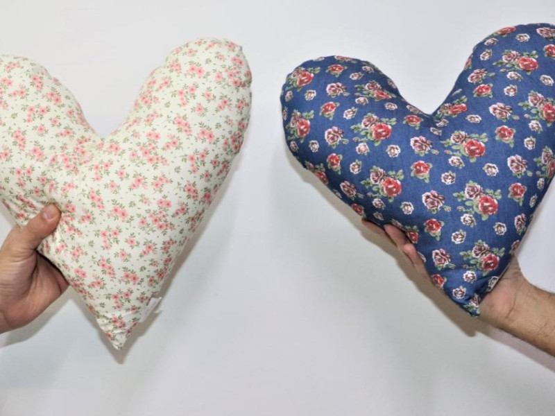 Cojines terapéuticos de corazón