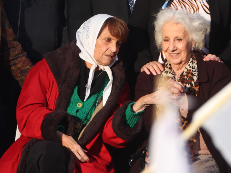 La presidenta de las Abuelas de Plaza de Mayo