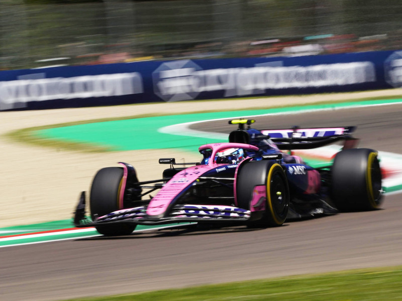 Colapinto, en el GP de Emilia-Romagna
