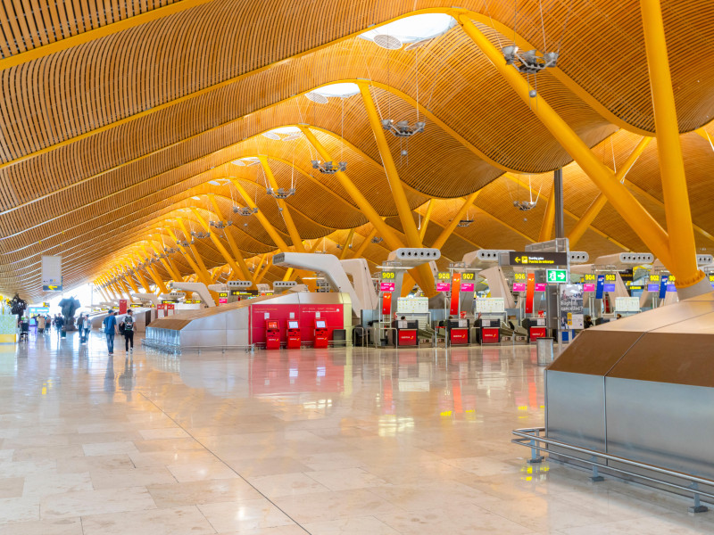 WB1T31 Madrid-Barajas Adolfo Suarez Airport Madrid, Spain, South West Europe