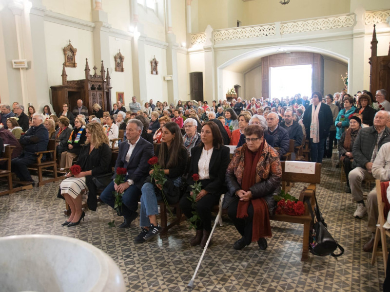 Los fieles suelen abarrotar el lugar de culto