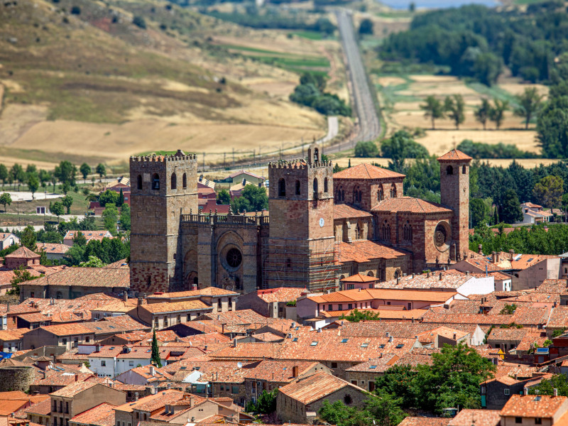 Vista genérica de la ciudad de Sigüenza, Guadalajara
