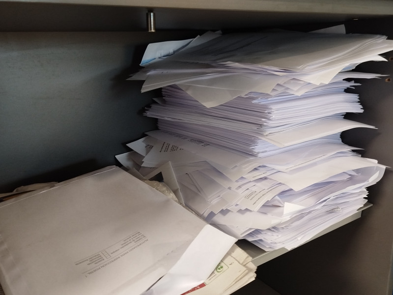 Papel para reciclar