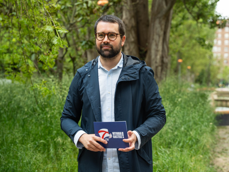 Iñaki García Calvo, portavoz del PP en el Ayuntamiento de Vitoria