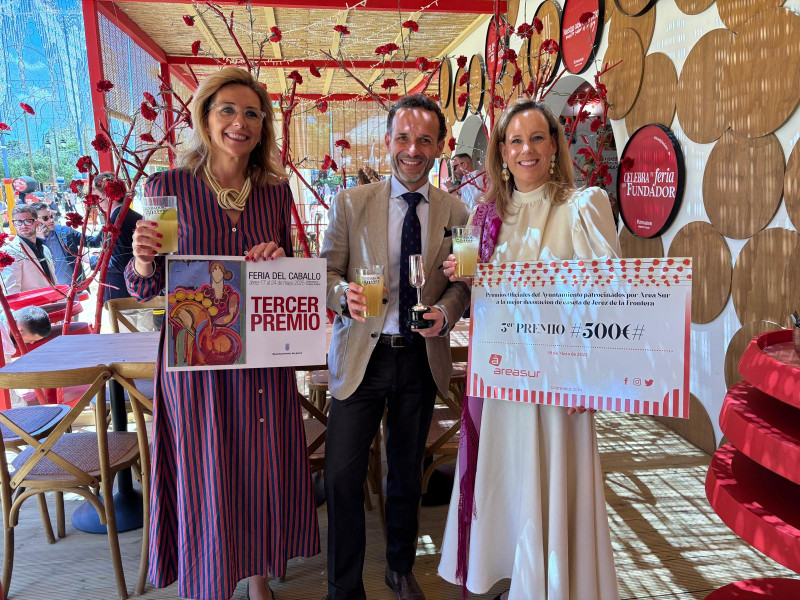 Fundador celebra su tercer premio en el Concurso de Casetas de la Feria del Caballo 2025