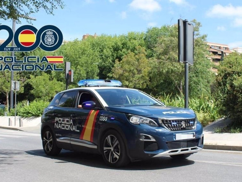 Vehículo de la Policía Nacional