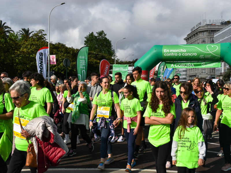 Andaina solidaria contra el cáncer