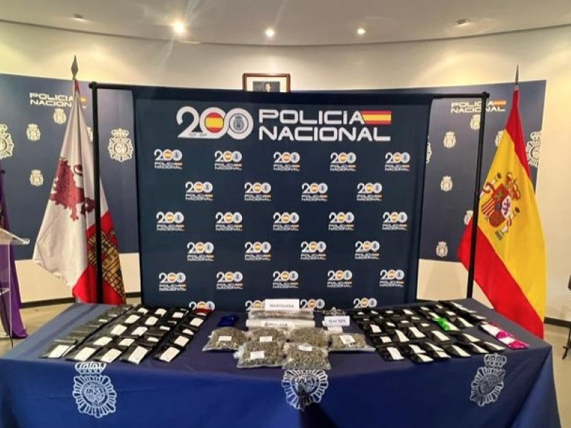 Sustancias incautadas en la operación