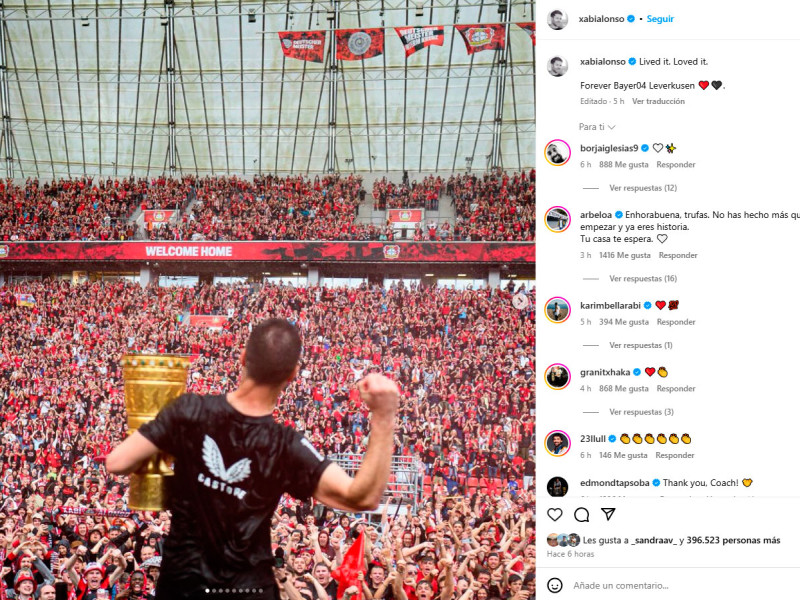 Arbeloa da la bienvenida a Xabi Alonso