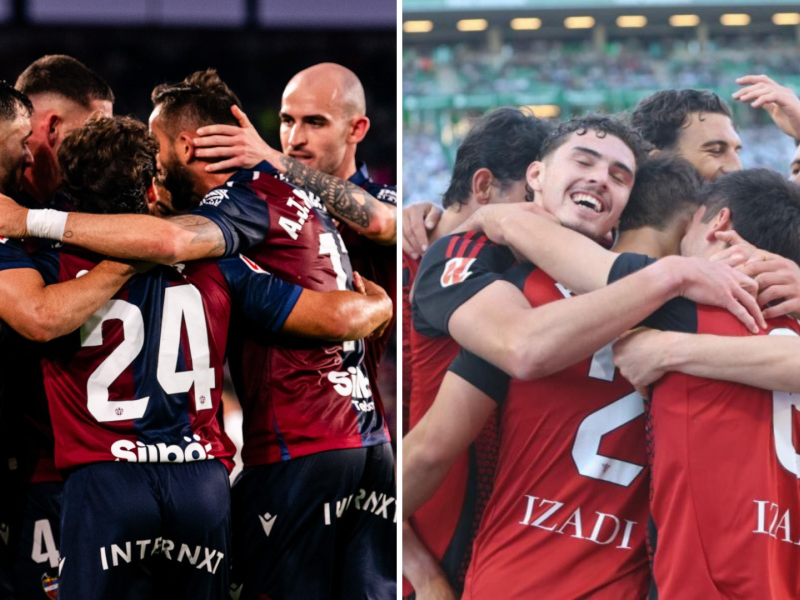 Las cuentas de Levante y Mirandés para subir a Primera la próxima jornada