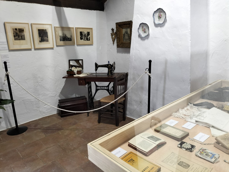 Espacio de la exposición "Emilia Llanos. Federico García Lorca. Pasiones Compartidas"