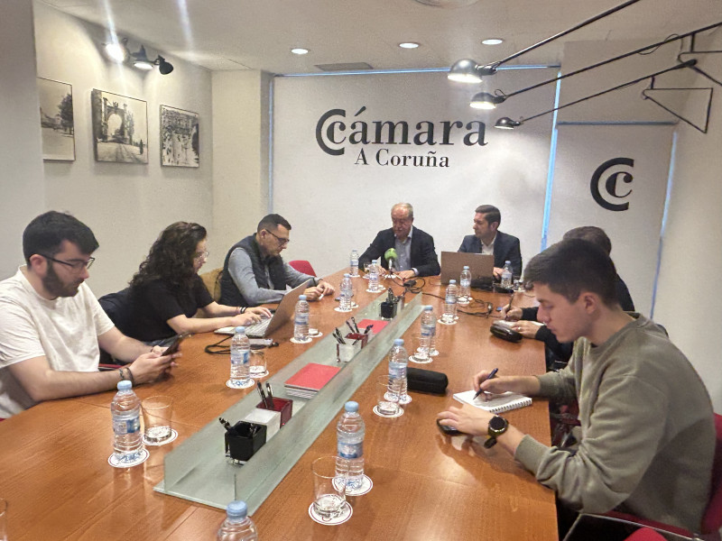 Presentación del balance 2024 de la Cámara de Comercio de A Coruña