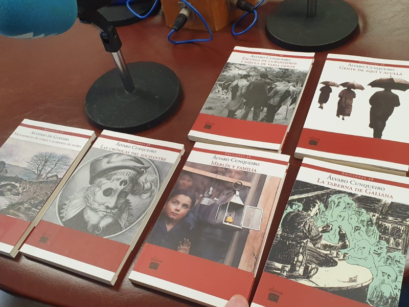 Libros de Cunqueiro editados en castellano por Ediciones 98