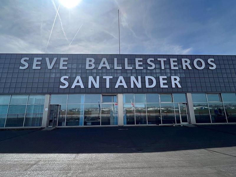 04/03/2025 Aeropuerto Seve Ballesteros-SantanderDEPORTES ESPAÑA EUROPA CANTABRIAGOBIERNO DE CANTABRIA