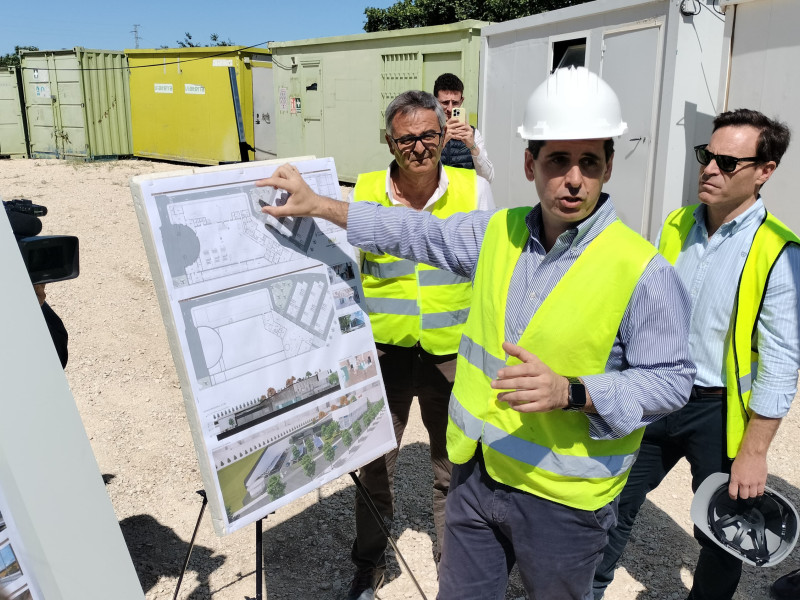 Inicio de las obras de la Ciudad Sanitaria