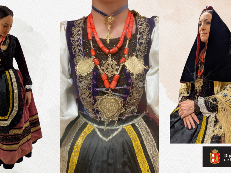 Revenga acoge la exposición didáctica "Vestir el Pasado", un viaje por la indumentaria tradicional burgalesa