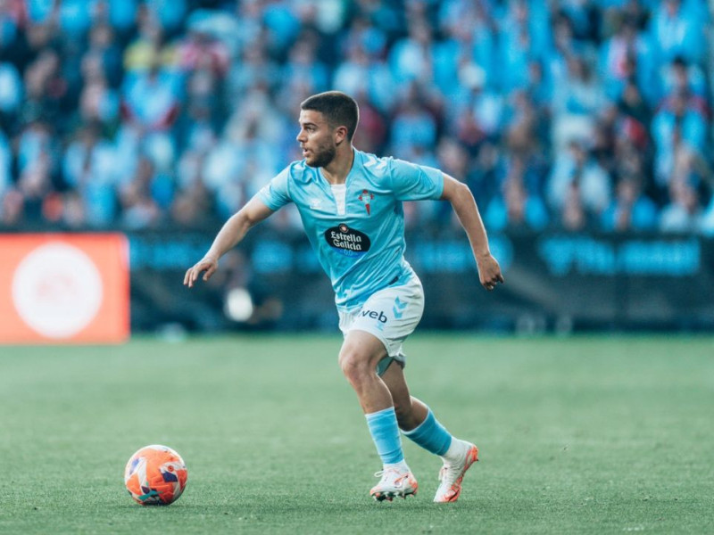 Sergio Carreira, lateral derecho del Celta de Vigo