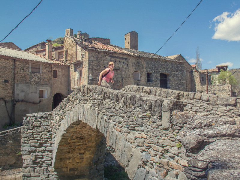 El puente gótico de Montañana es una de las piezas más importantes de la localidad