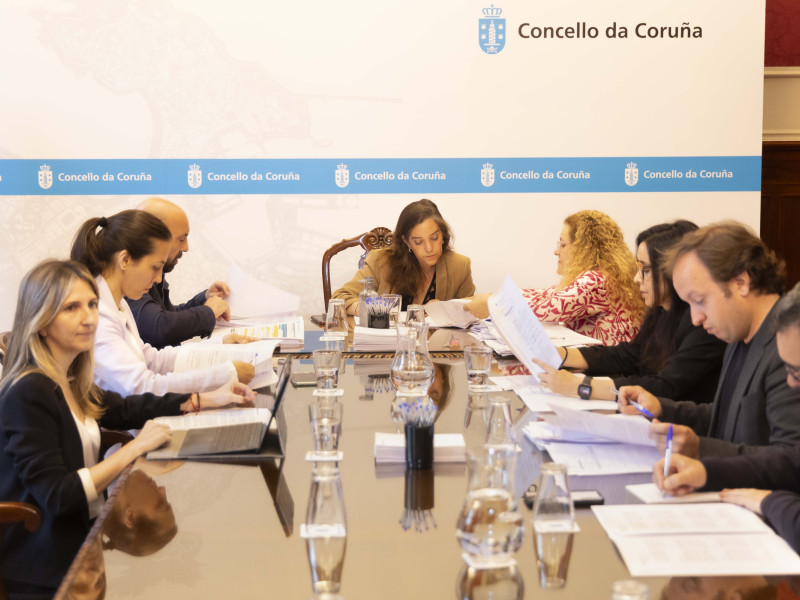 Reunión de la Junta de Gobierno local de A Coruña