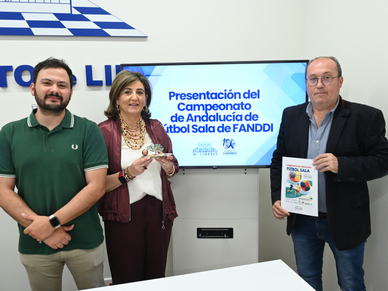 Linares se vuelca con el deporte inclusivo: llega el Campeonato Andaluz de Fútbol Sala FANDDI