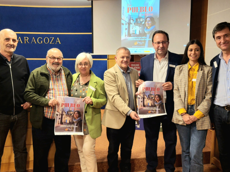 Presentación de la campaña 'Tu pueblo te llama'.