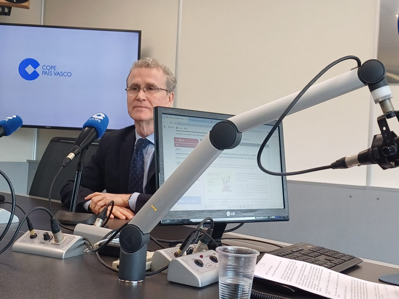 Antonio Pérez Delgado, director de Hacienda de la Diputación de Bizkaia