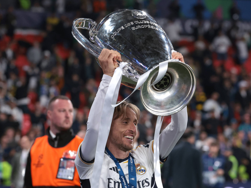 Luka Modric es el jugador con más títulos en la historia del Real Madrid con 28.