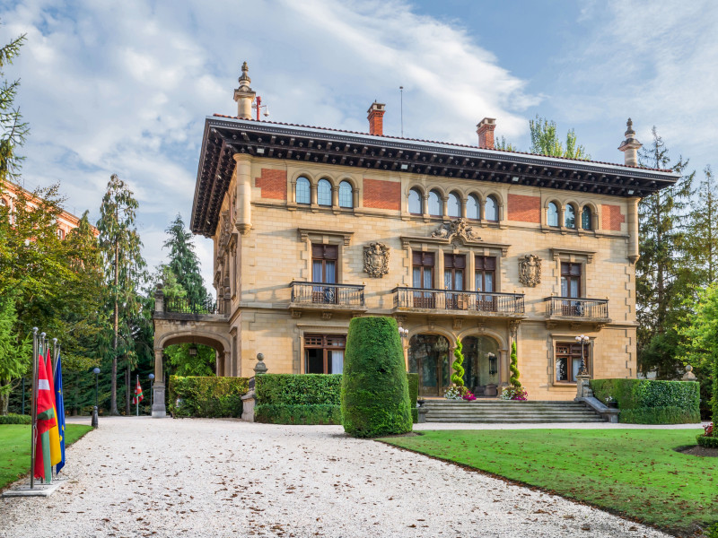 Palacio de Ajuria Enea, residencia oficial del lehendakari
