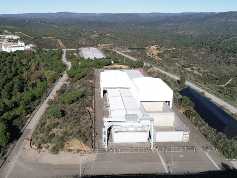 Imagen del cementerio de El Cabril de Enresa en Hornachuelos (Córdoba).ENRESA28/2/2024