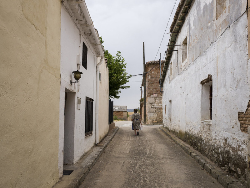La población búlgara ha revivido a Torre del Burgo