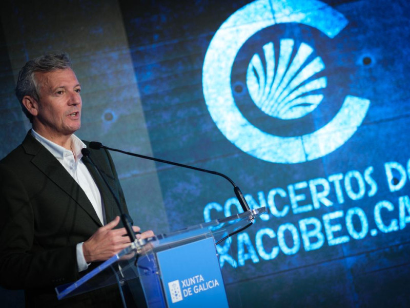 El Presidente de la Xunta en la presentación de los Conciertos del Xacobeo en Madrid