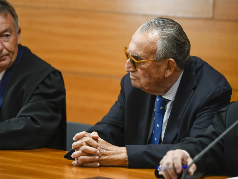 Carlos Fabra en el juicio celebrado en la Ciudad de la Justicia de Castellón