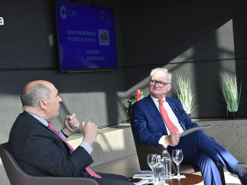 'Encuentros en Torre Sevilla', Vicente Martín, presidente de Grupo MÁS