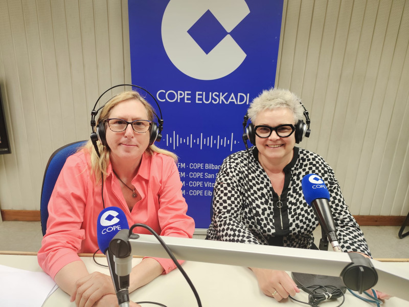 Garbiñe y Yolanda explican en COPE en que consiste el proyecto piloto para "parar y sentir"