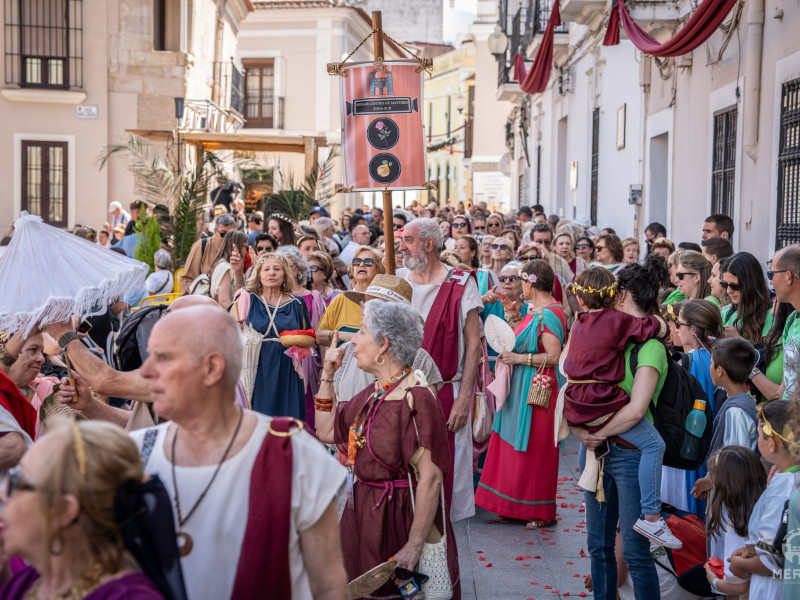 Mérida revive su pasado romano con la XV edición de Emerita Lvdica