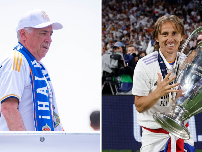Carlo Ancelotti / Luka Modric
