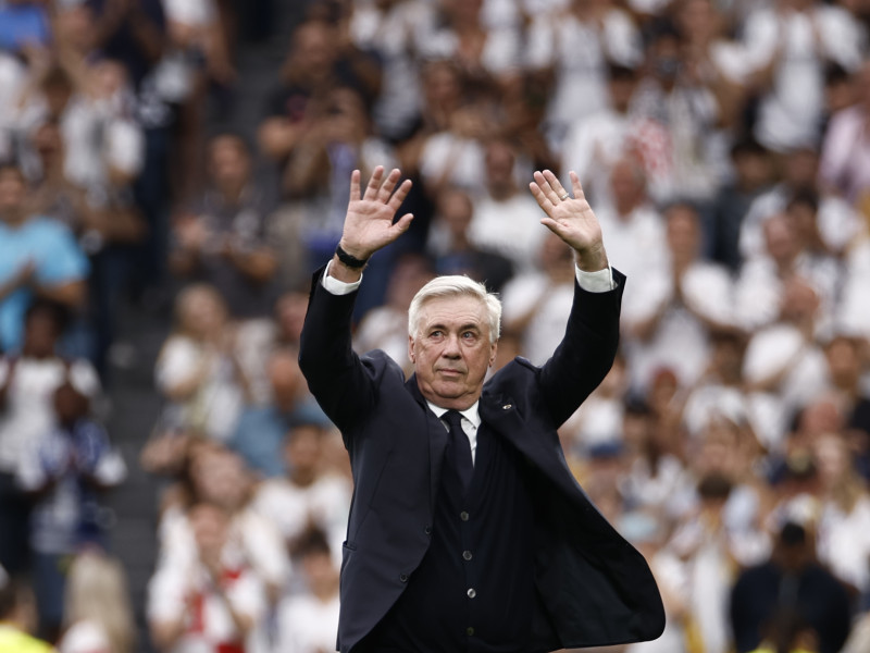 Carlo Ancelotti se despide del Bernabéu