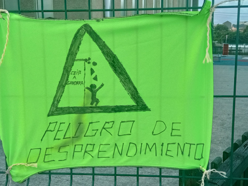 Los progenitores alertan de la situación de las instalaciones
