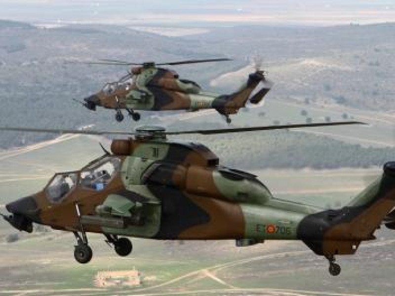El Tigre es el único helicóptero de ataque con el que cuenta España
