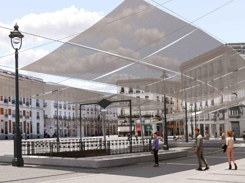 RECREACIÓN TOLDOS PUERTA DEL SOL