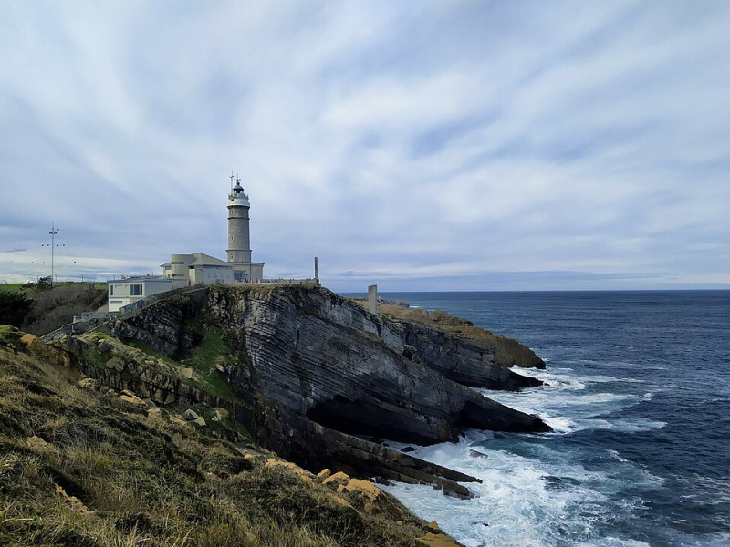 Panorámica del Faro de Cabo Mayor de Santander